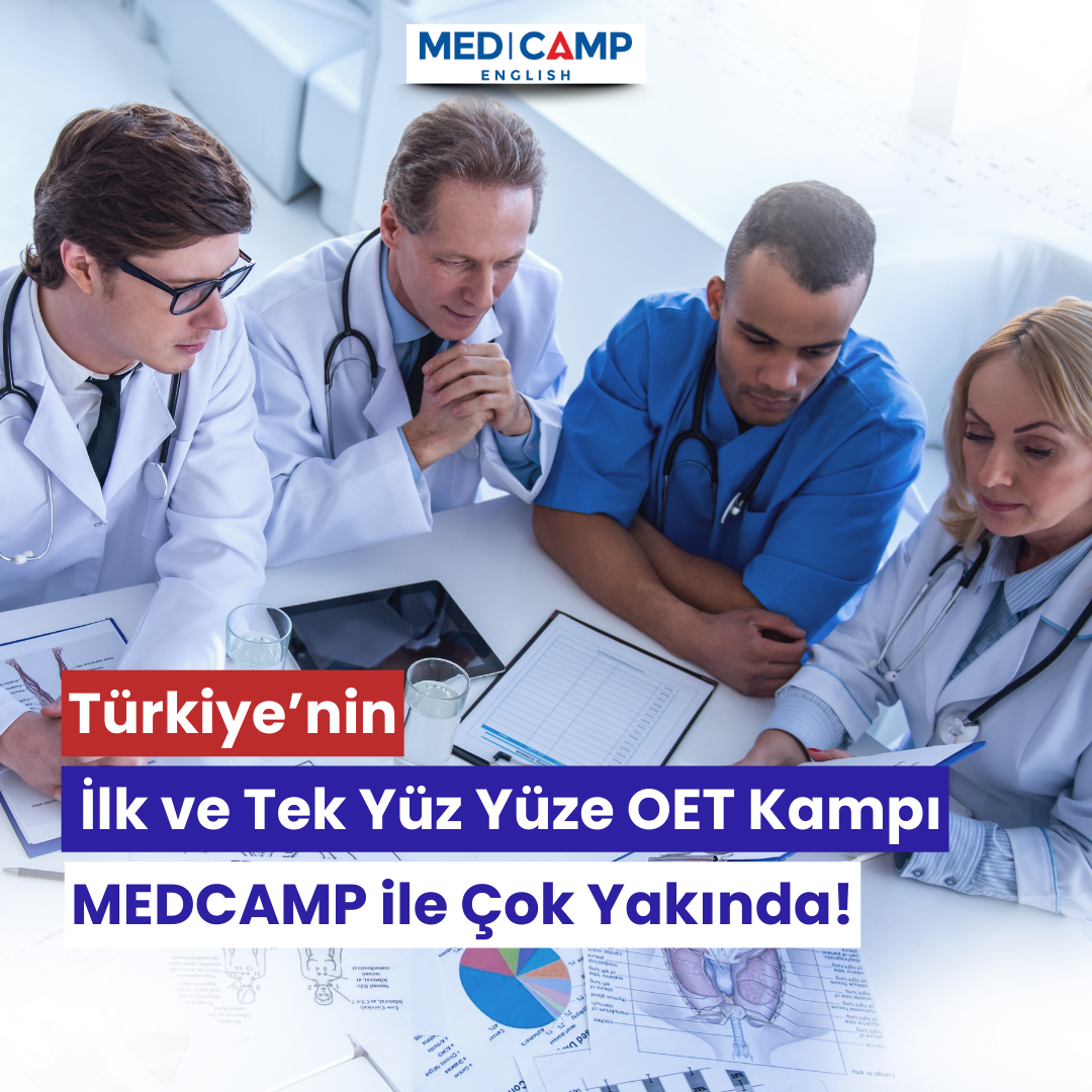 Türkiye’nin İlk ve Tek Yüz Yüze OET Kampı Çok Yakında!